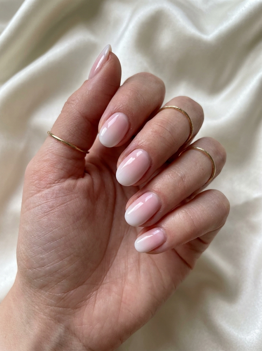 Pink Ombre Nails als Hellrosa Nägel Inspiration 2026